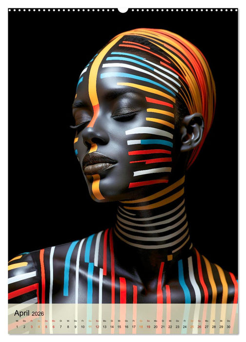 Farbe und Schönheit (CALVENDO Premium Wandkalender 2026)