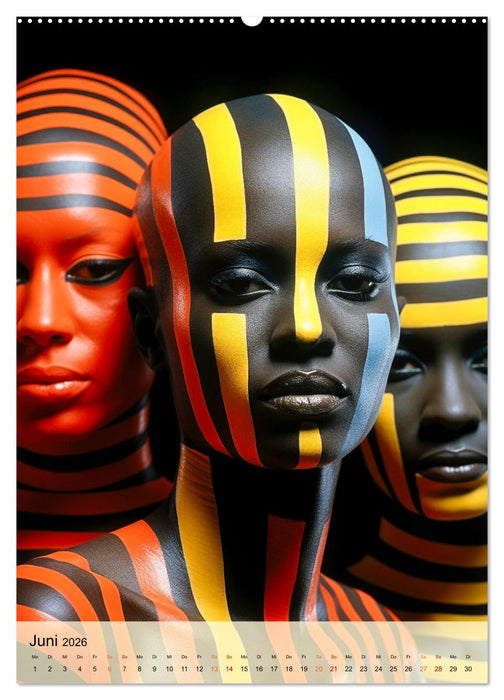 Farbe und Schönheit (CALVENDO Premium Wandkalender 2026)