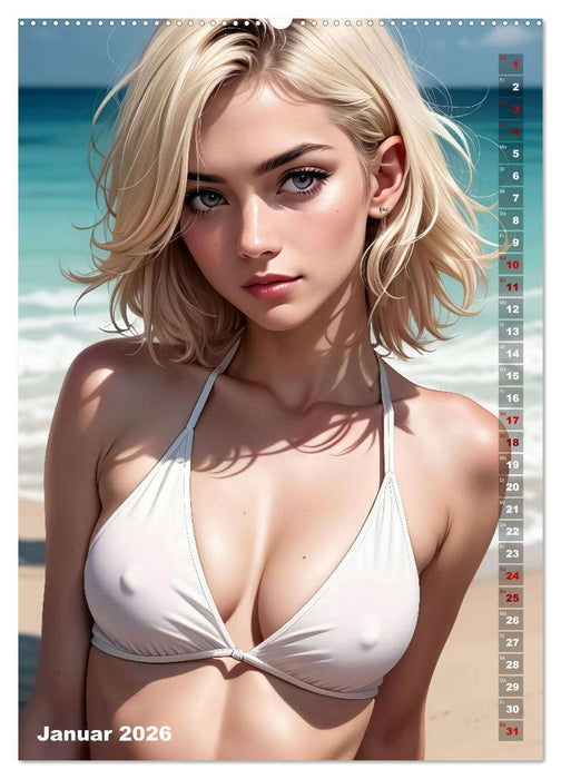 Bikini-Serenade (CALVENDO Premium Wandkalender 2026)