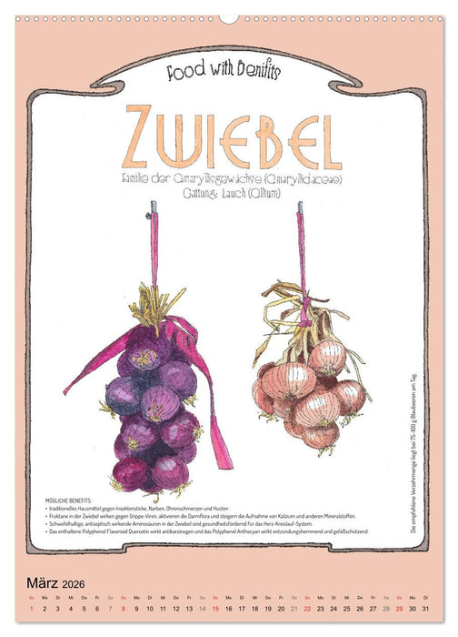 Food with Benefits (CALVENDO Wandkalender 2026)