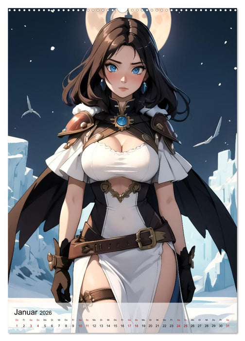 Wächterinnen der Naturwelten (CALVENDO Premium Wandkalender 2026)