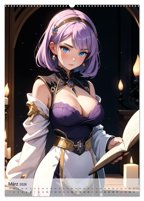 Wächterinnen der Naturwelten (CALVENDO Premium Wandkalender 2026)