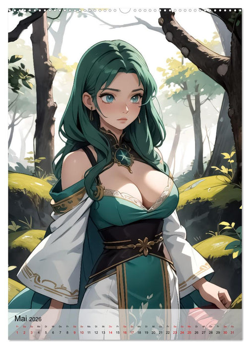 Wächterinnen der Naturwelten (CALVENDO Premium Wandkalender 2026)