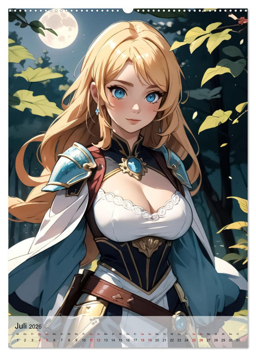 Wächterinnen der Naturwelten (CALVENDO Premium Wandkalender 2026)