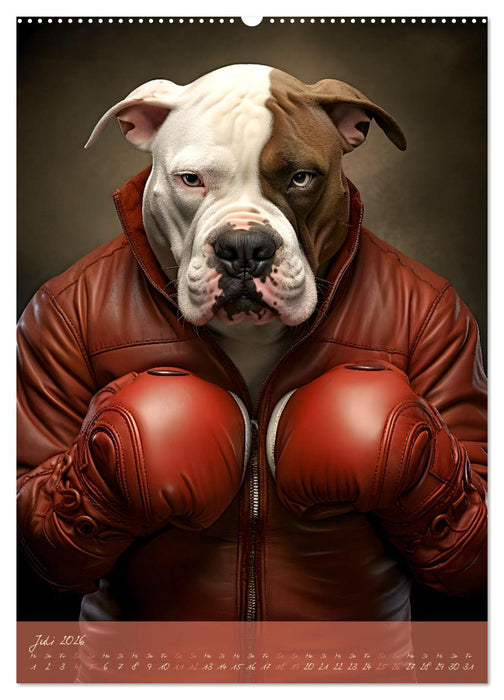 CHARAKTIERE Hunde mit Profil (CALVENDO Premium Wandkalender 2026)