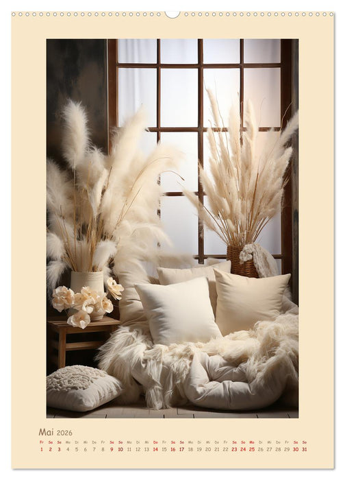 Boho Gemütlichkeit (CALVENDO Premium Wandkalender 2026)