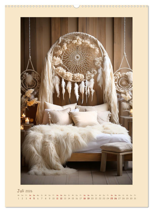 Boho Gemütlichkeit (CALVENDO Premium Wandkalender 2026)