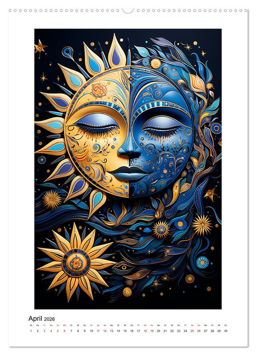 Abstrakt Bunt (CALVENDO Wandkalender 2026)