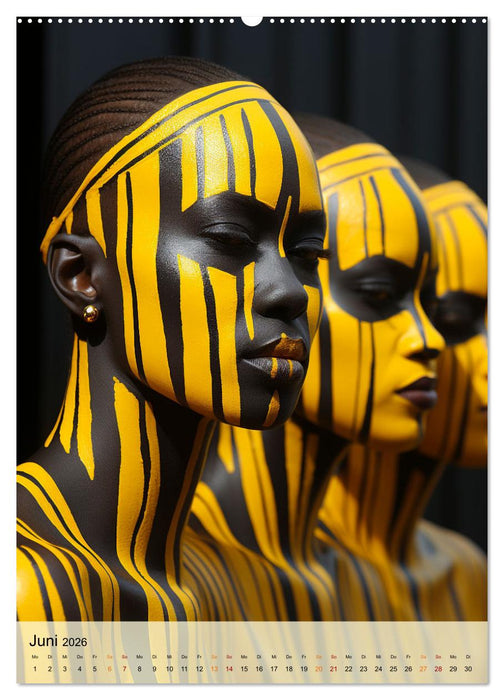 Gelb, die lebendige Farbe (CALVENDO Premium Wandkalender 2026)