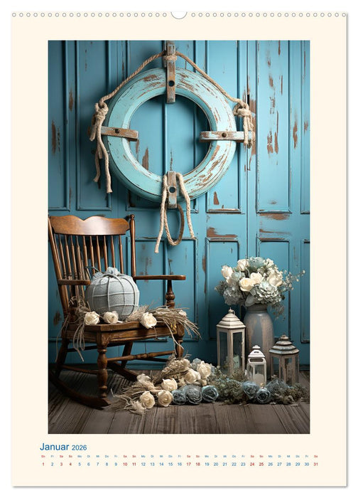 Maritime Gemütlichkeit (CALVENDO Wandkalender 2026)