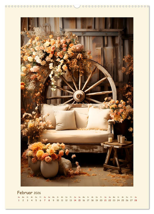 Ländliche Gemütlichkeit (CALVENDO Premium Wandkalender 2026)