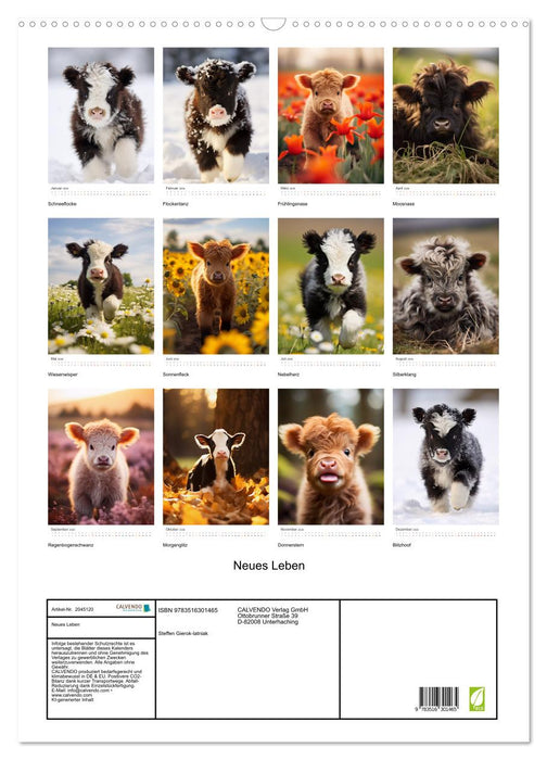 Neues Leben (CALVENDO Wandkalender 2026)
