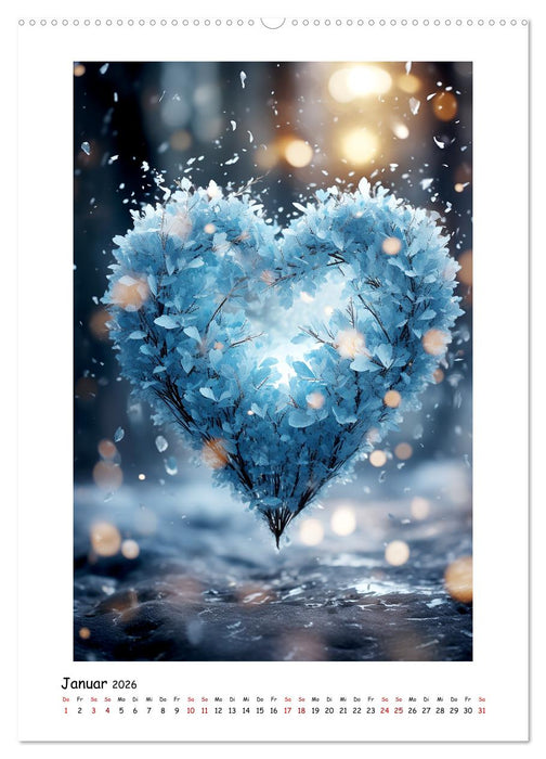 Herzen (CALVENDO Wandkalender 2026)