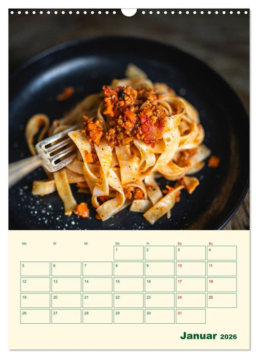 Vegetarische Vier Jahreszeiten (CALVENDO Wandkalender 2026)