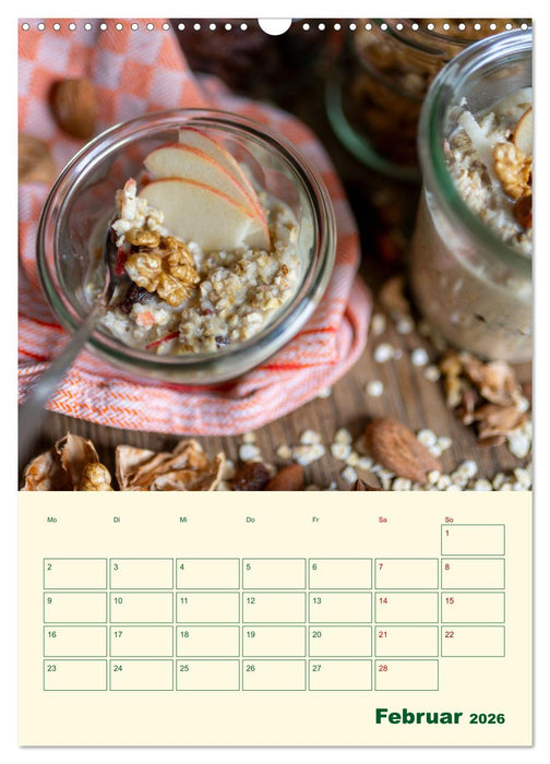 Vegetarische Vier Jahreszeiten (CALVENDO Wandkalender 2026)