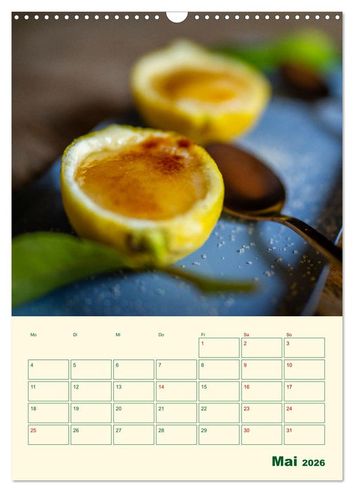 Vegetarische Vier Jahreszeiten (CALVENDO Wandkalender 2026)