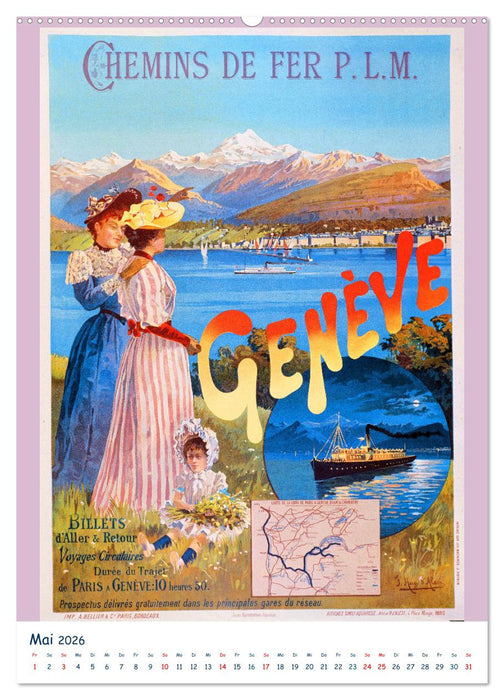 Schweizer Plakatkunst (CALVENDO Wandkalender 2026)