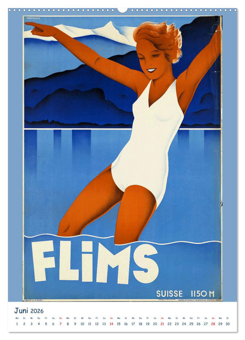 Schweizer Plakatkunst (CALVENDO Wandkalender 2026)