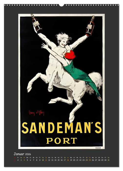 Jean d'Ylen - Juwelen der Plakatkunst (CALVENDO Wandkalender 2026)