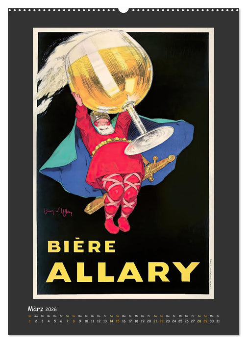 Jean d'Ylen - Juwelen der Plakatkunst (CALVENDO Wandkalender 2026)