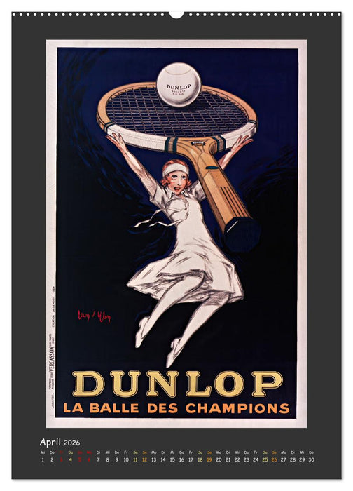 Jean d'Ylen - Juwelen der Plakatkunst (CALVENDO Wandkalender 2026)