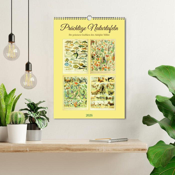 Prächtige Naturtafeln (CALVENDO Wandkalender 2026)