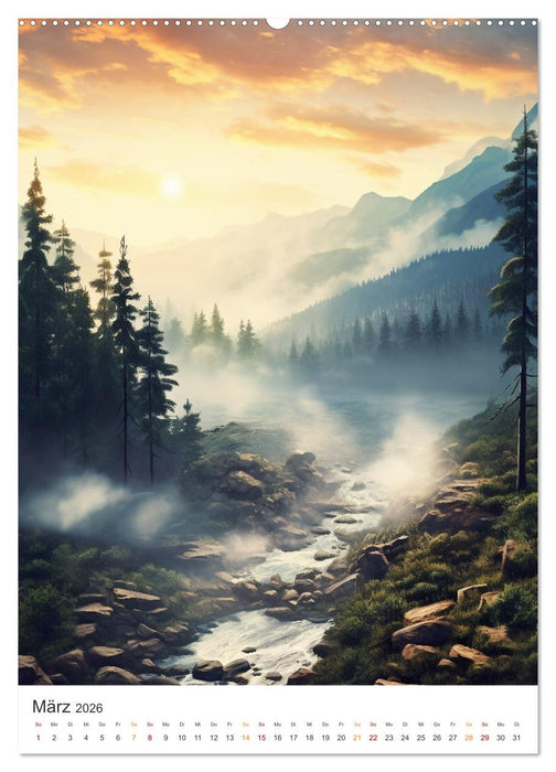 Meine Welt ist bunt (CALVENDO Premium Wandkalender 2026)