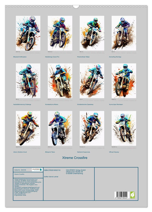 Xtreme Crossfire (CALVENDO Wandkalender 2026)