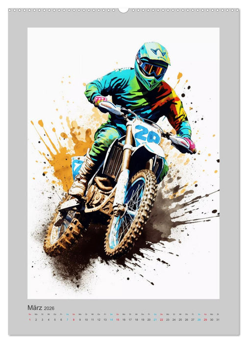 Xtreme Crossfire (CALVENDO Wandkalender 2026)