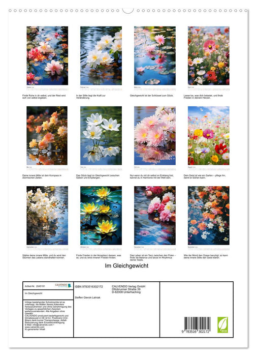Im Gleichgewicht (CALVENDO Premium Wandkalender 2026)