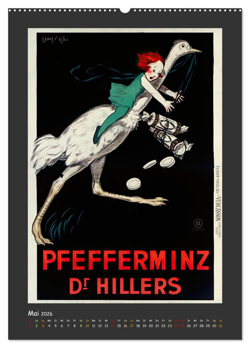 Jean d'Ylen - Juwelen der Plakatkunst (CALVENDO Premium Wandkalender 2026)