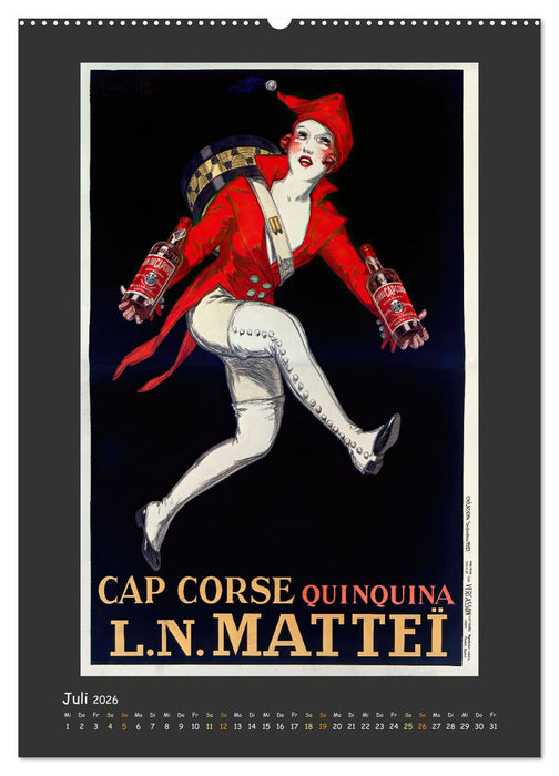 Jean d'Ylen - Juwelen der Plakatkunst (CALVENDO Premium Wandkalender 2026)