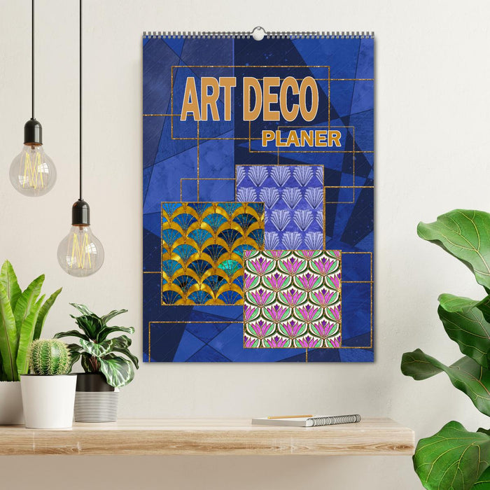 Art Deco Planer (CALVENDO Wandkalender 2026)
