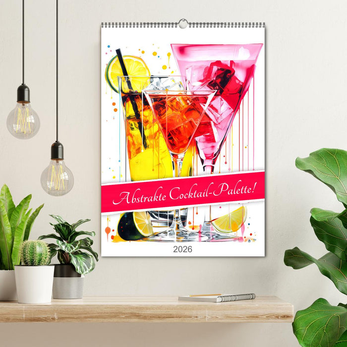 Abstrakte Cocktail-Palette! (CALVENDO Wandkalender 2026)