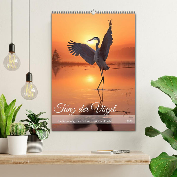 Tanz der Vögel (CALVENDO Wandkalender 2026)