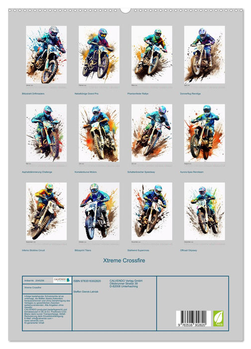 Xtreme Crossfire (CALVENDO Premium Wandkalender 2026)