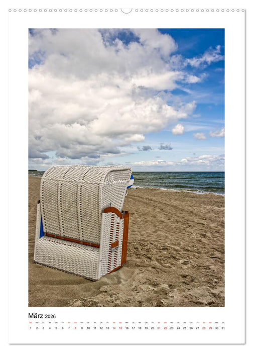 Vorpommern, Impressionen von Ostsee und Bodden (CALVENDO Premium Wandkalender 2026)
