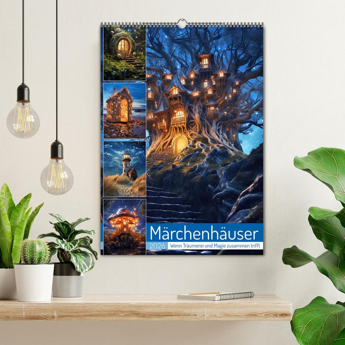 Märchenhäuser (CALVENDO Wandkalender 2026)