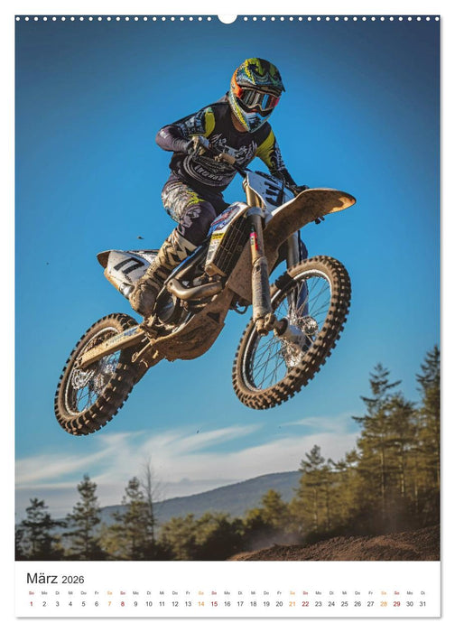Motocross - Mit Leib und Seele dabei (CALVENDO Premium Wandkalender 2026)
