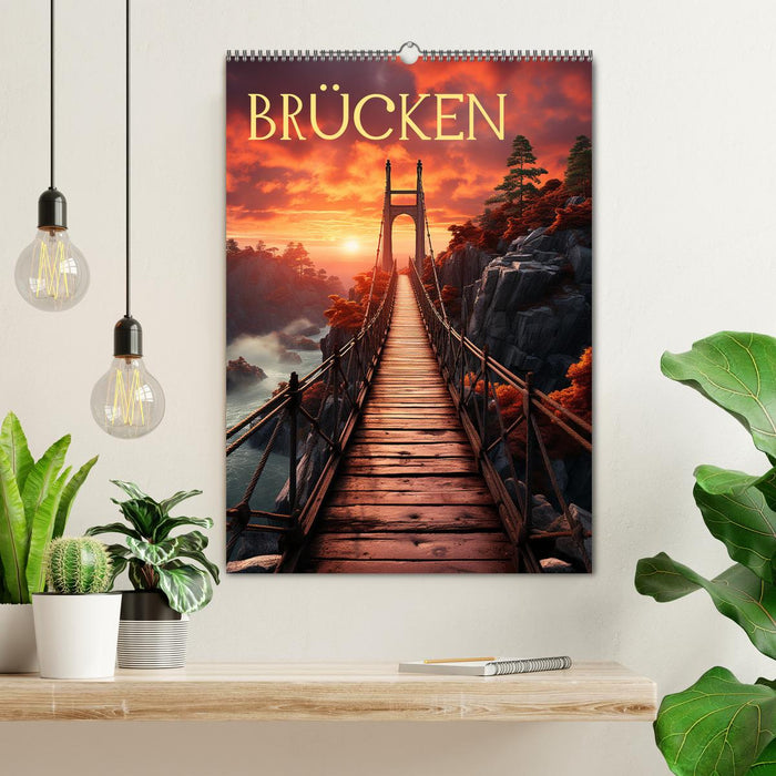 Brücken (CALVENDO Wandkalender 2026)