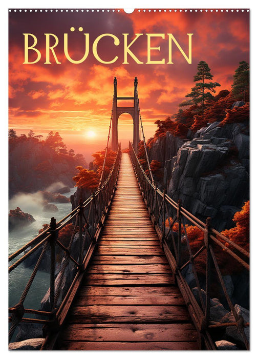 Brücken (CALVENDO Wandkalender 2026)