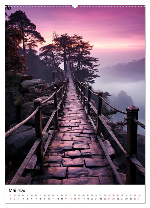 Brücken (CALVENDO Wandkalender 2026)