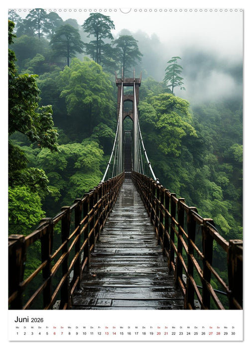 Brücken (CALVENDO Wandkalender 2026)