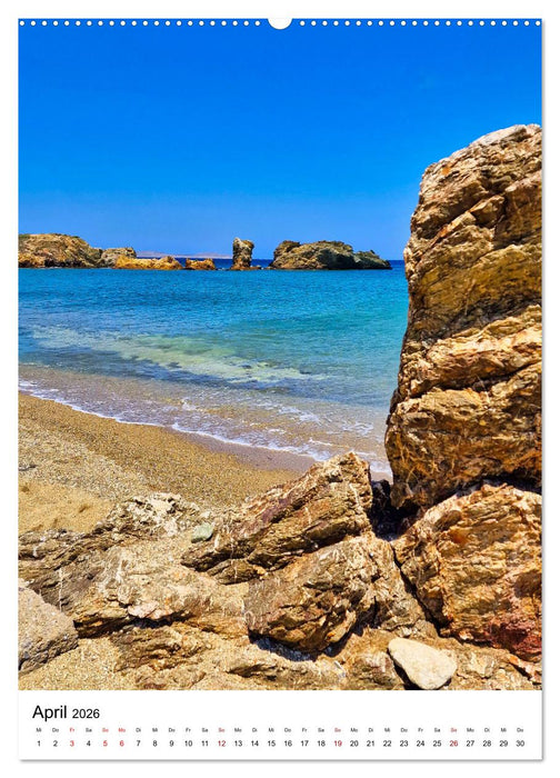 Kreta - Traumhafte Aussichten aufs Meer (CALVENDO Wandkalender 2026)