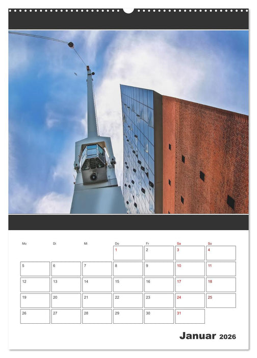Wahrzeichen Elphi (CALVENDO Wandkalender 2026)