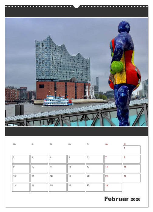 Wahrzeichen Elphi (CALVENDO Wandkalender 2026)