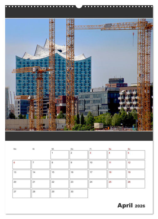 Wahrzeichen Elphi (CALVENDO Wandkalender 2026)