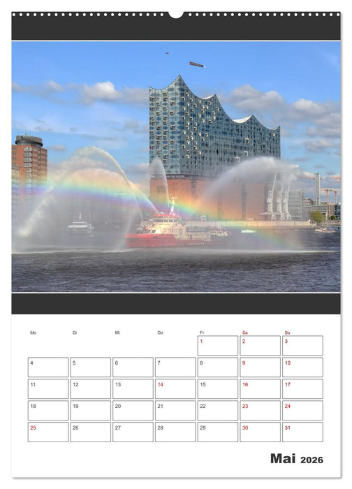 Wahrzeichen Elphi (CALVENDO Wandkalender 2026)