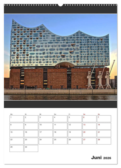 Wahrzeichen Elphi (CALVENDO Wandkalender 2026)