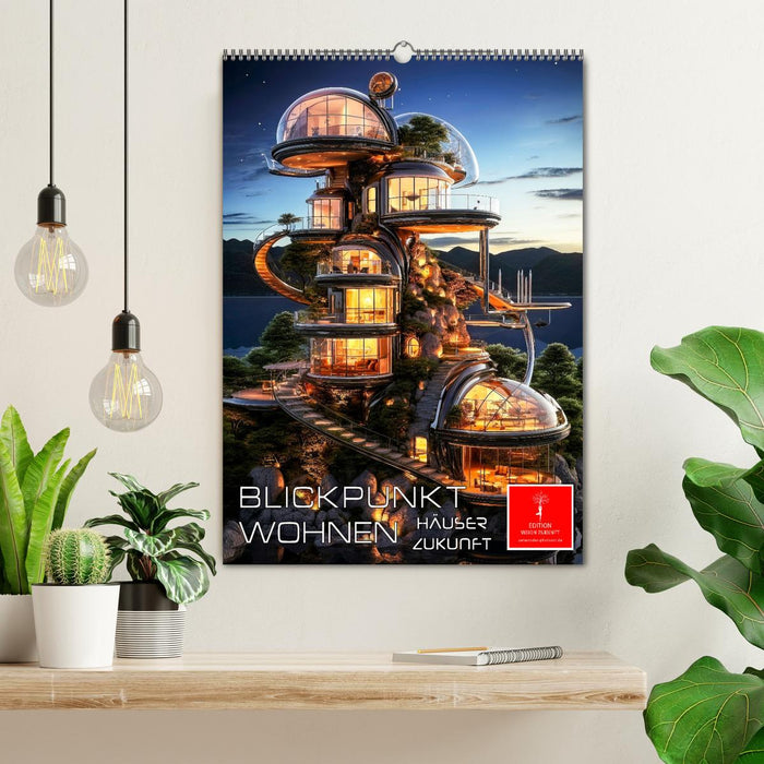 Blickpunkt Wohnen Häuser Zukunft (CALVENDO Wandkalender 2026)